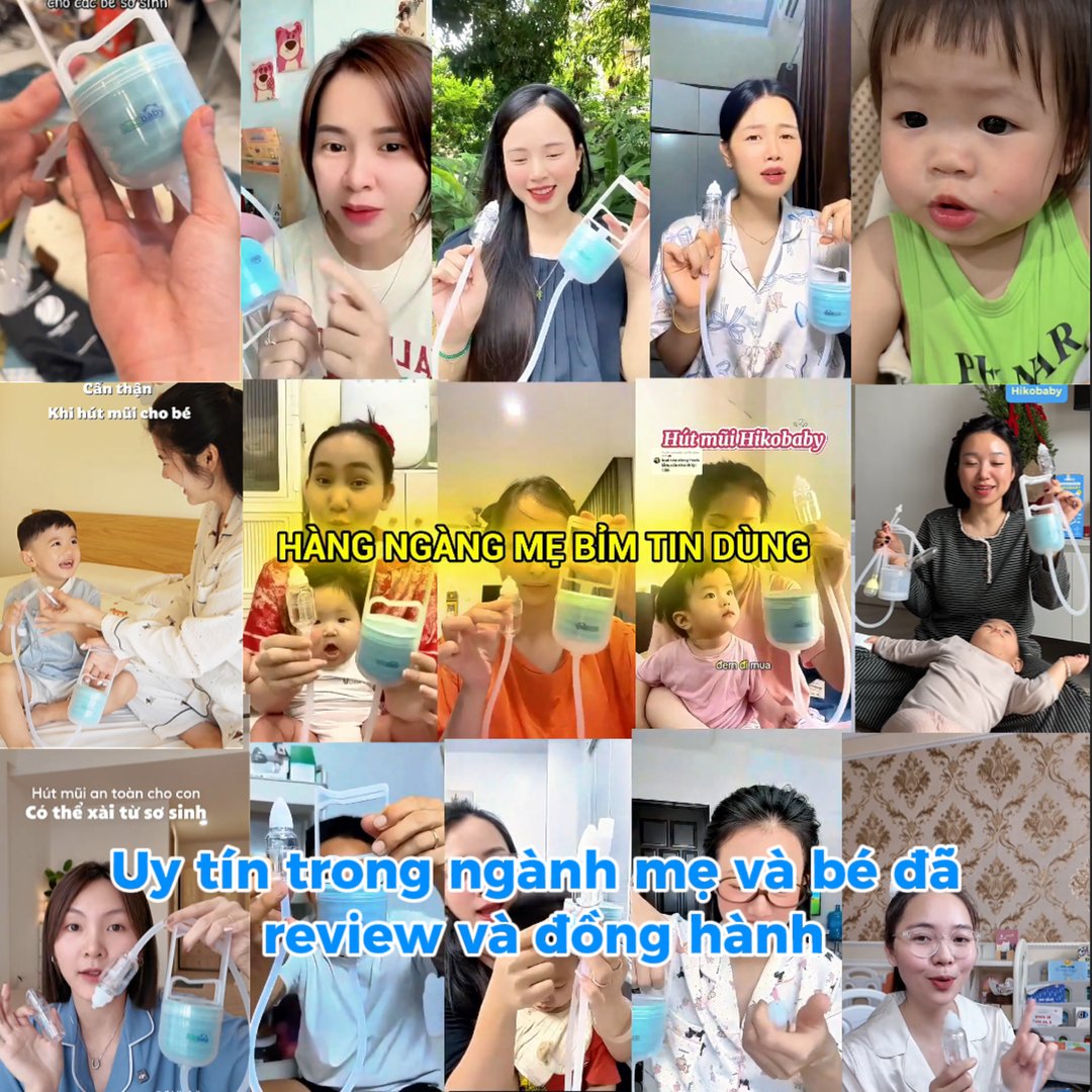 KOC/KOL và mẹ bỉm review Hikobaby