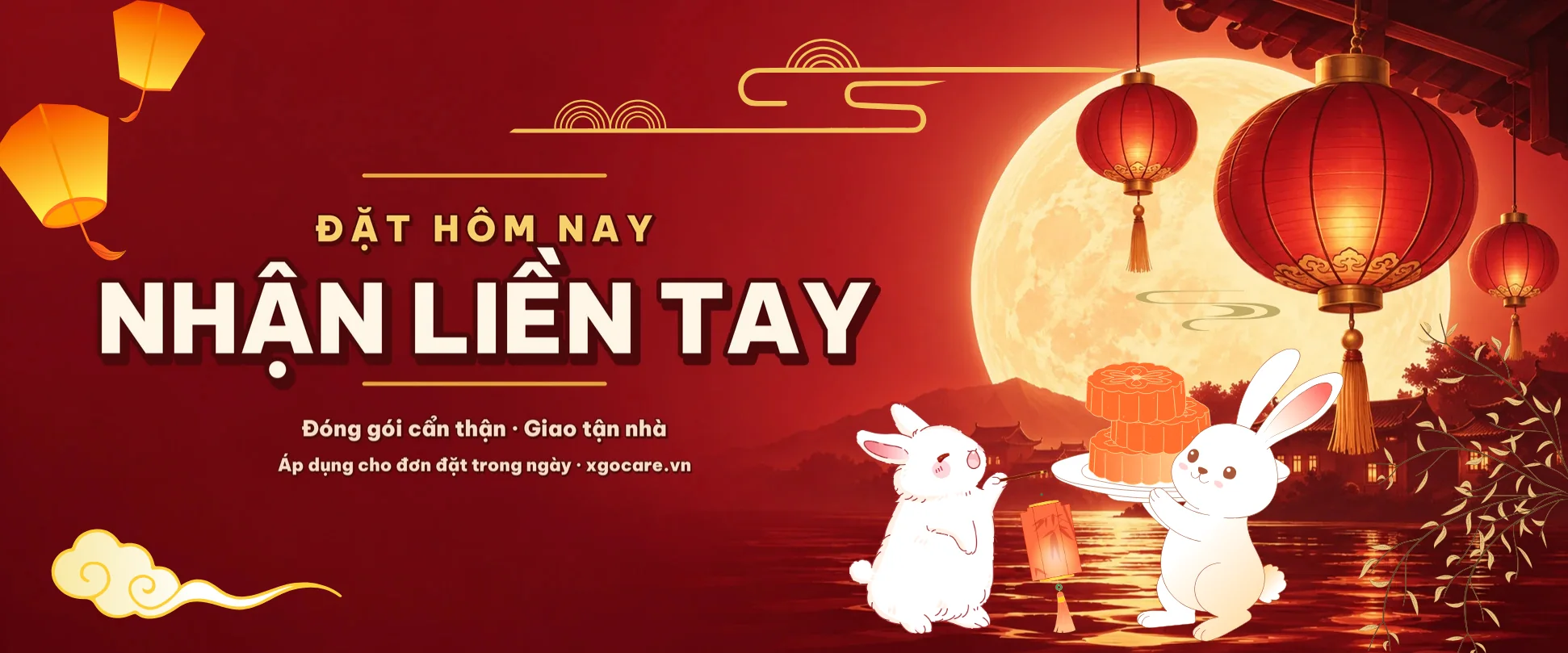 Giao hàng nhanh — đặt hôm nay nhận liền tay