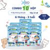 Combo 10 hộp khẩu trang cho bé 3d mask trẻ em kháng khuẩn em bé hộp 10 cái Khánh An x10KA3DC