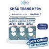Khẩu trang kf94 hàn quốc chính hãng Khánh An 4 lớp chống tia uv chống nắng kín mặt cao cấp kháng khuẩn Hộp 30c KAKF94O