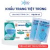 Khẩu trang y tế 4 lớp tiệt trùng bọc từng cái kháng khuẩn dày dặn hộp 50 cái hãng Khánh An KAKTTTO
