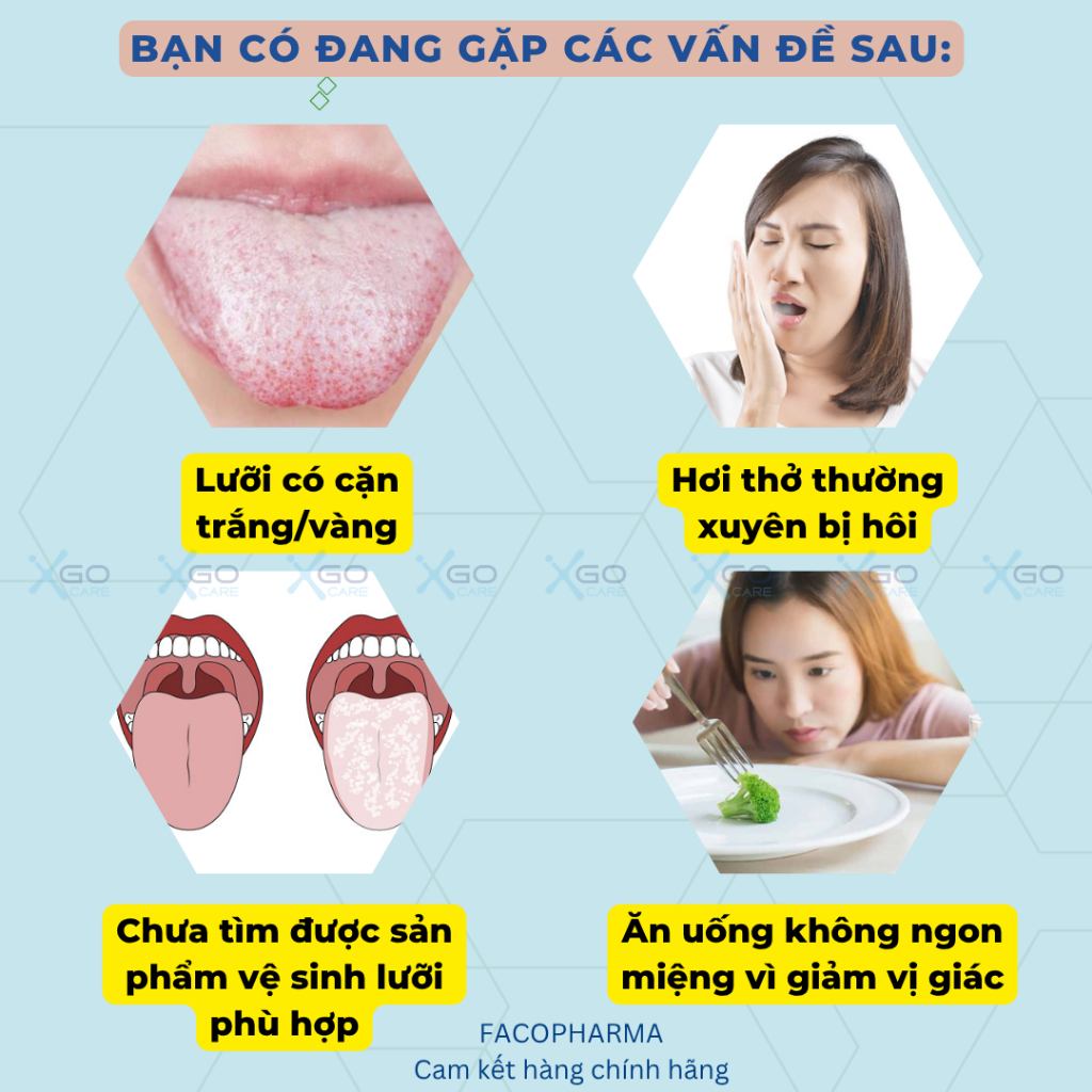 Cạo lưỡi cùng dụng cụ vệ sinh lưỡi chống rỉ sét an toàn giúp chống hôi miệng sạch lưỡi CN018