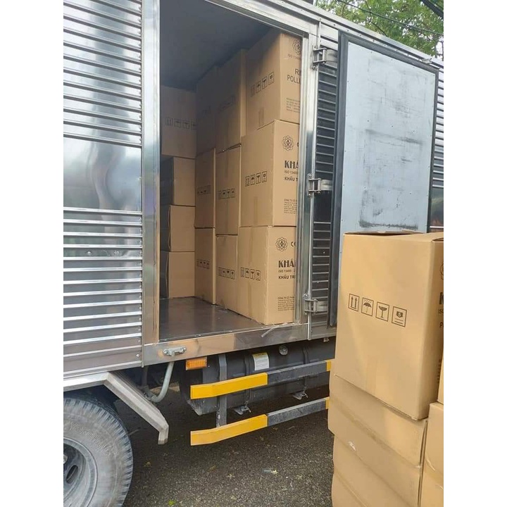 Khẩu trang khánh an thùng y tế 4 lớp kháng khuẩn 50 hộp x50KAKT