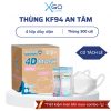 Thùng khẩu trang kf94 Hàn Quốc 4d mask 4 lớp kháng khuẩn ngăn bụi mịn chính hãng An Tâm thùng 300 cái AT4DO
