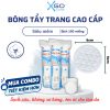 Bông tẩy trang tròn 150 miếng cotton pads Khánh An dày lớp bông mềm mịn thấm hút tốt không đau rát khi sử dụng KABTT