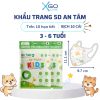 Khẩu trang cho bé 5d 1 tuổi đến 8 tuổi bé gái bé trai nhiều họa tiết đáng yêu An Tâm hộp 10 cái AT5DC