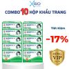 Combo 10h VIP Khẩu Trang Y Tế 4 Lớp Kháng Khuẩn Cao Cấp Hộp 50 Cái Khánh An x10KAKTL1O