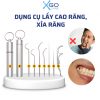 Lấy cao răng, xỉa răng chuyên nghiệp với bộ dụng cụ cao cấp bằng inox 304 chống chống rỉ sét chống hôi miệng CN014