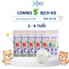 Set 50 cái khẩu trang trẻ em 6D An Tâm hoạt hình kháng khuẩn cho bé từ 3 đến 8 tuổi giúp lọc bụi dễ thở x5AT6DC