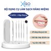 Bộ dụng cụ làm sạch răng miệng vệ sinh răng miệng bằng inox 304 chuyên dụng CN014