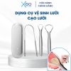 Dụng cụ cạo lưỡi loại bỏ các mảng bám vi khuẩn trên bề mặt lưỡi giảm mùi hôi  cải thiện hơi thở CN018