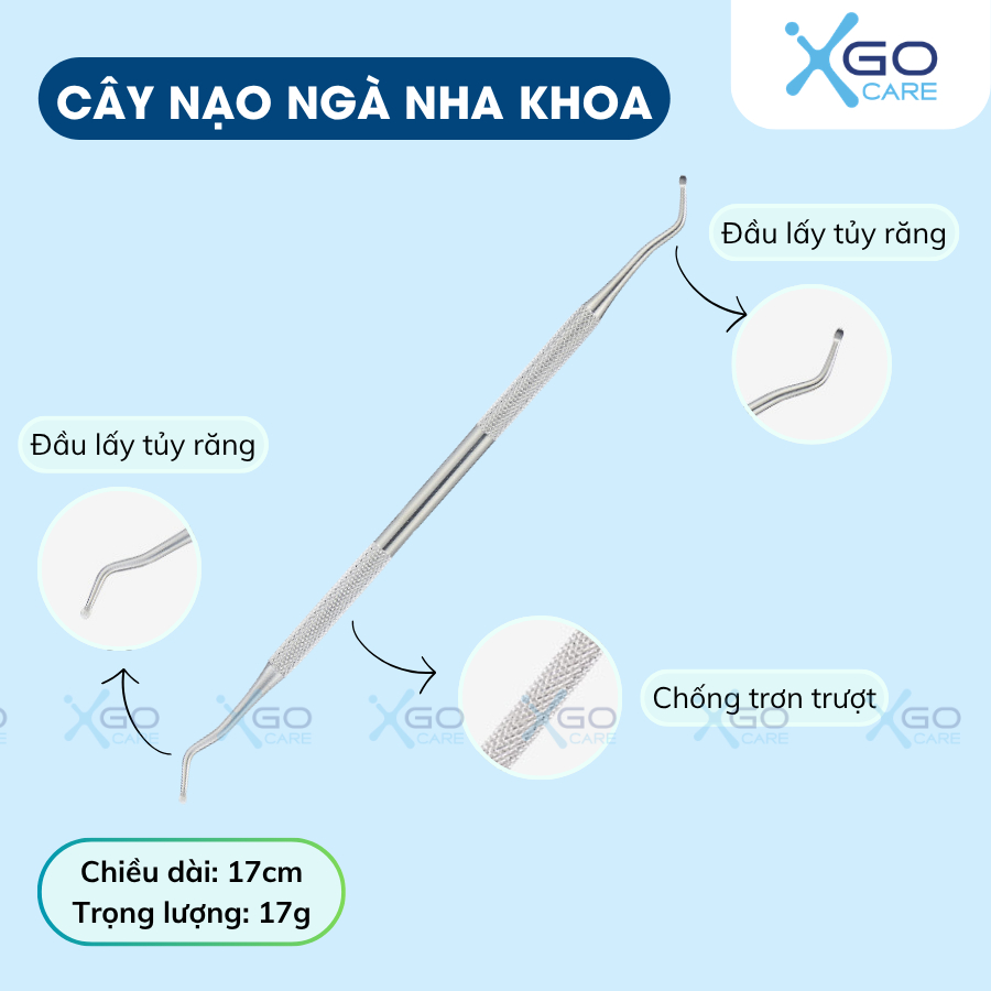 Dụng cụ nha khoa bộ dụng cụ 6 món bằng inox 304 chống rỉ sét chống hôi miệng làm sạch và chăm sóc răng miệng CN014