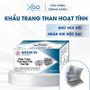 Khẩu trang y tế than hoạt tính Khánh An 4 lớp cao cấp chống nắng chống bụi người lớn KATHTO3