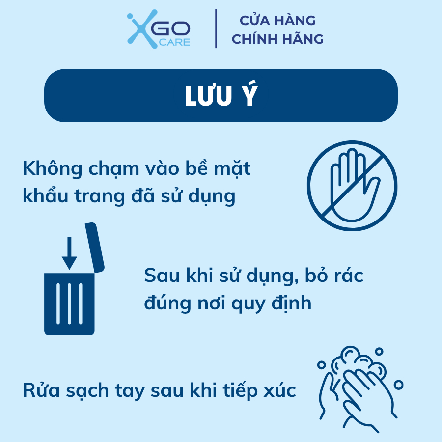 Khẩu trang y tế 3D mask An Tâm hộp 50 cái khẩu trang chống bụi mịn thoáng khí dành cho người lớn