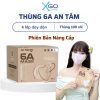 Khẩu trang 6A An Tâm 4 lớp chống nắng toàn diện chống bụi mịn hiệu quả thùng khẩu trang 100 cái tiện ích