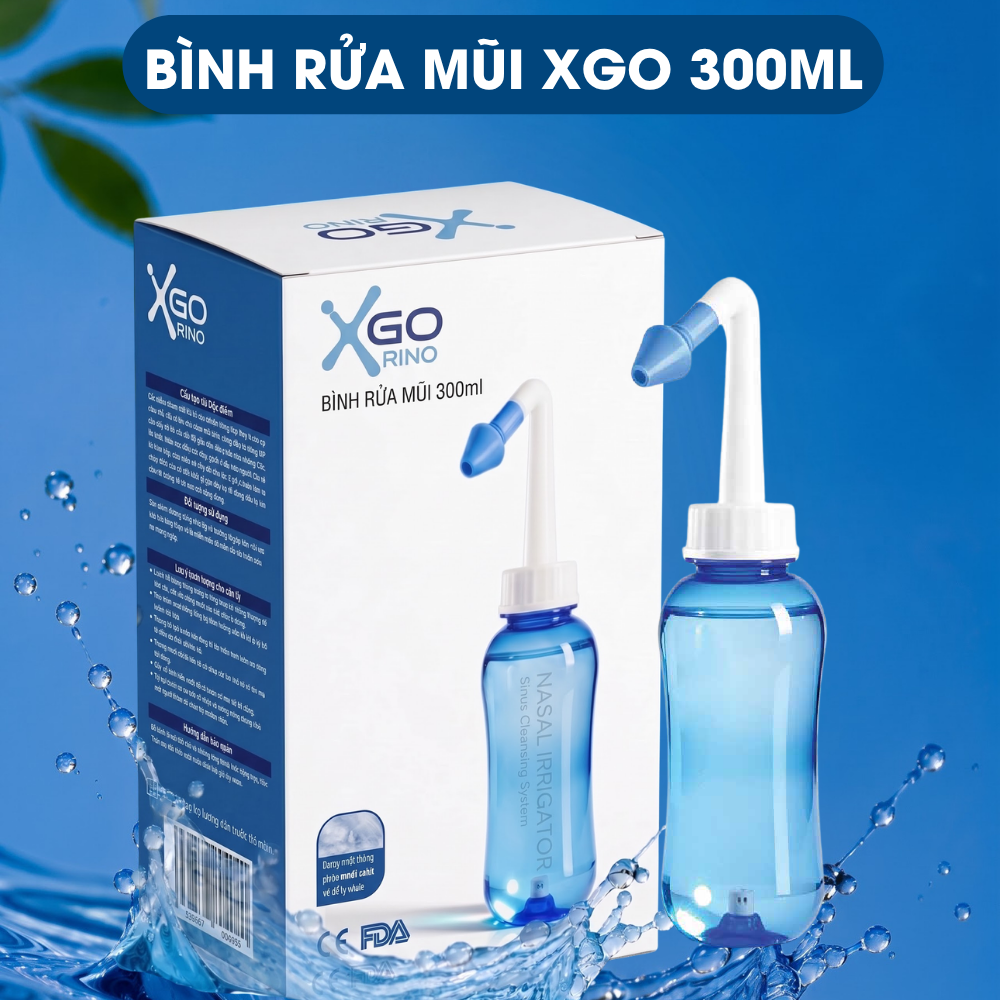 Bình rửa mũi XGO Rino - Ảnh 3