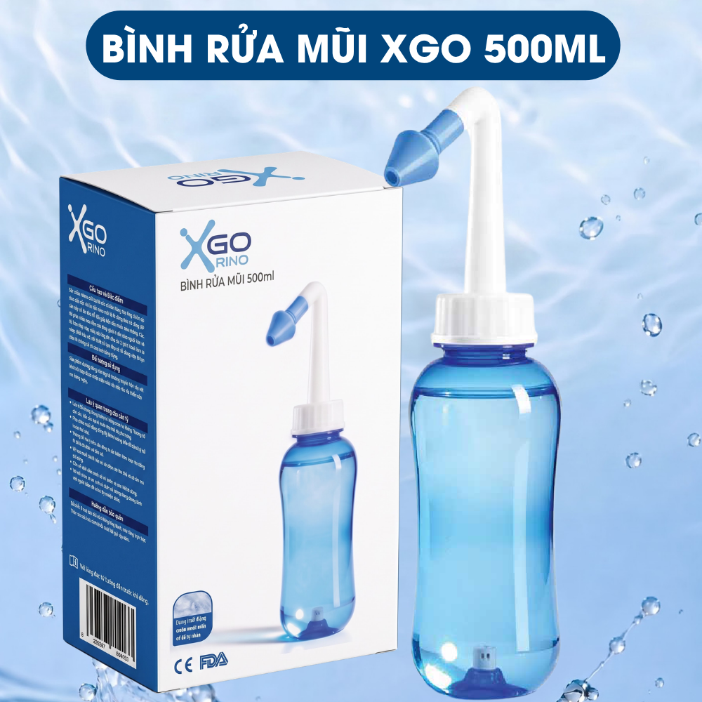 Bình rửa mũi XGO Rino - Ảnh 2